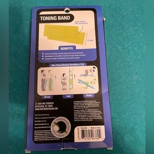 Pro Strength women Extra Wide Toning Band‎ stretch and toning exercise